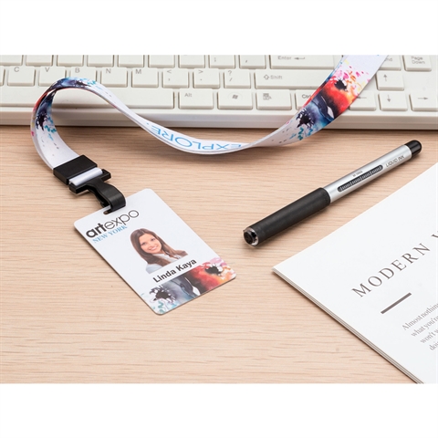3/4"(20mm) Full Color Lanyards with PVC ID Card-TWDG