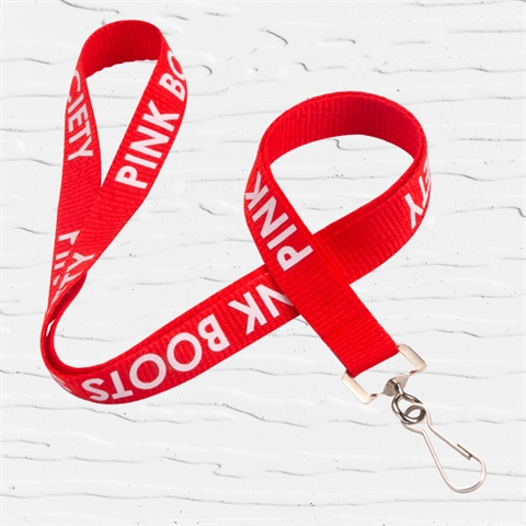 5/8"(15mm) Polyester Lanyard with Swivel Hook