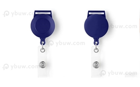 Blue Retractable Badge Reel Style A