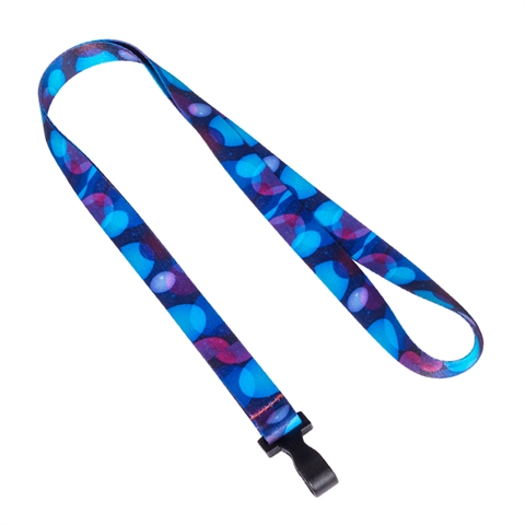 5/8"(15mm)  Halo Lanyards with Plastic Hook-ZW7N