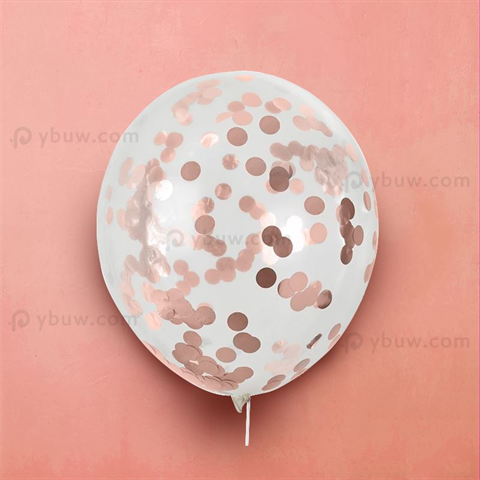 Custom 12inch Confetti Balloon